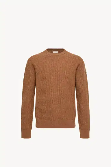 Moncler Textured Cashmere & Wool Sweater | Thumbnail 2 Moncler Textured Cashmere & Wool Sweater | Thumbnail 2