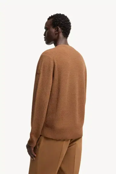 Moncler Textured Cashmere & Wool Sweater | Thumbnail 6 Moncler Textured Cashmere & Wool Sweater | Thumbnail 6