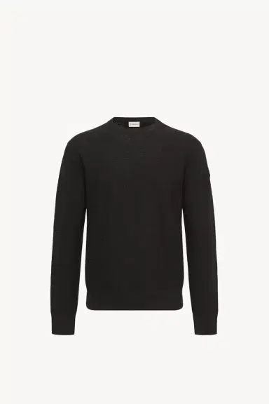 Moncler Textured Cashmere & Wool Sweater | Thumbnail 2 Moncler Textured Cashmere & Wool Sweater | Thumbnail 2