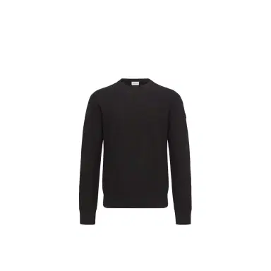Moncler Textured Cashmere & Wool Sweater | Thumbnail 1 Moncler Textured Cashmere & Wool Sweater | Thumbnail 1