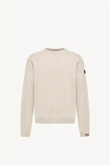 Moncler Logo Wool Sweater | Thumbnail 2 Moncler Logo Wool Sweater | Thumbnail 2