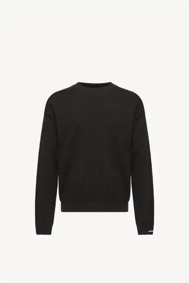 Moncler Logo Wool Sweater | Thumbnail 2 Moncler Logo Wool Sweater | Thumbnail 2
