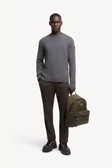Moncler Wool & Cashmere Blend Sweater | Thumbnail 3 Moncler Wool & Cashmere Blend Sweater | Thumbnail 3