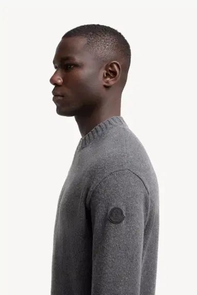 Moncler Wool & Cashmere Blend Sweater | Thumbnail 4 Moncler Wool & Cashmere Blend Sweater | Thumbnail 4