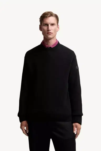 Moncler Wool & Cashmere Blend Sweater | Thumbnail 5 Moncler Wool & Cashmere Blend Sweater | Thumbnail 5