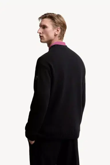 Moncler Wool & Cashmere Blend Sweater | Thumbnail 6 Moncler Wool & Cashmere Blend Sweater | Thumbnail 6