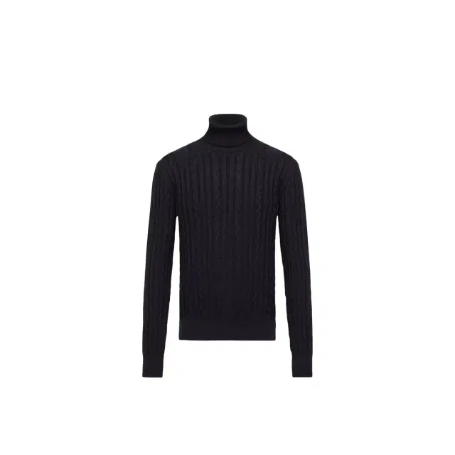 Leather Logo Wool Sweater Leather Logo Wool Sweater