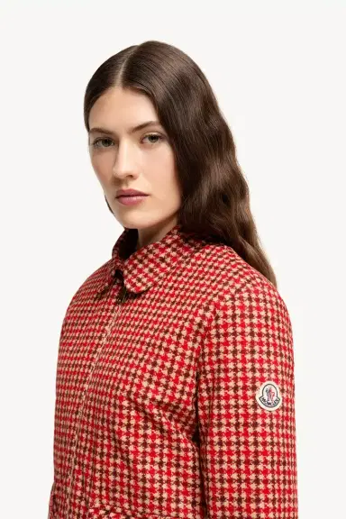 Moncler Lanset Velvet Down Shirt Jacket | Thumbnail 4 Moncler Lanset Velvet Down Shirt Jacket | Thumbnail 4
