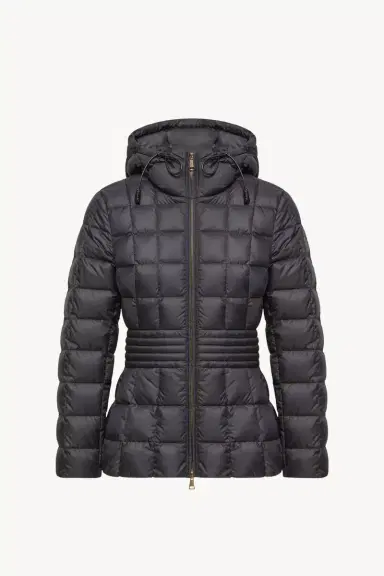 Moncler Engoulevent Square Quilted Hooded Short Down Jacket | Thumbnail 2 Moncler Engoulevent Square Quilted Hooded Short Down Jacket | Thumbnail 2