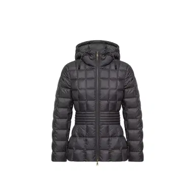 Moncler Engoulevent Square Quilted Hooded Short Down Jacket | Thumbnail 1 Moncler Engoulevent Square Quilted Hooded Short Down Jacket | Thumbnail 1