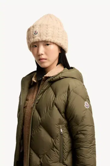 Moncler Arvouinne Hooded Triangle-quilted Short Down Jacket | Thumbnail 4 Moncler Arvouinne Hooded Triangle-quilted Short Down Jacket | Thumbnail 4