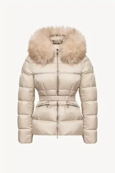 Moncler Boed Hooded Shearling-trimmed Short Down Jacket | Thumbnail 2 Moncler Boed Hooded Shearling-trimmed Short Down Jacket | Thumbnail 2