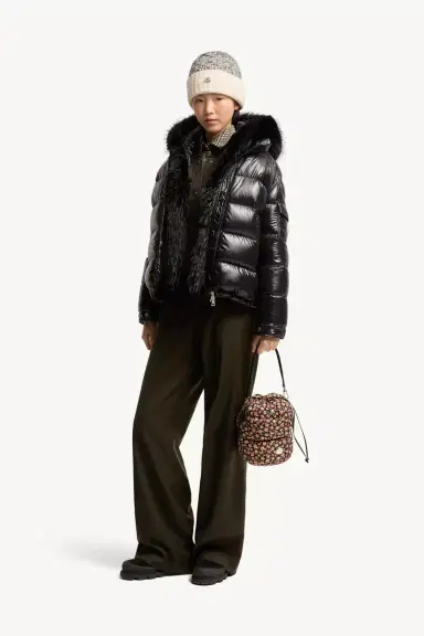 Moncler Hypolais Hooded Short Down Jacket | Thumbnail 3 Moncler Hypolais Hooded Short Down Jacket | Thumbnail 3