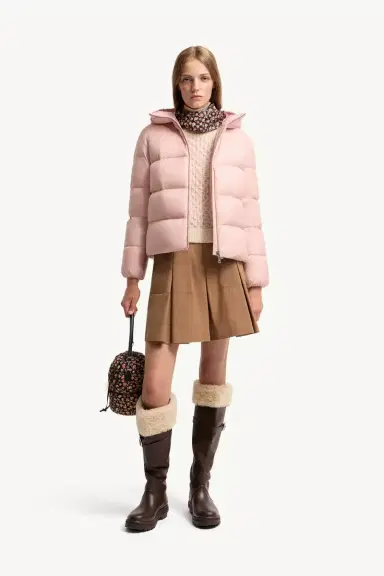 Moncler Feligule Hooded Short Down Jacket | Thumbnail 3 Moncler Feligule Hooded Short Down Jacket | Thumbnail 3