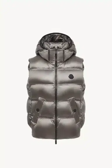 Moncler Fluidite Hooded Down Vest | Thumbnail 2 Moncler Fluidite Hooded Down Vest | Thumbnail 2