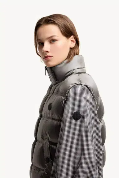 Moncler Fluidite Hooded Down Vest | Thumbnail 4 Moncler Fluidite Hooded Down Vest | Thumbnail 4