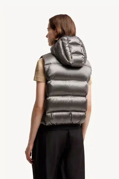 Moncler Fluidite Hooded Down Vest | Thumbnail 6 Moncler Fluidite Hooded Down Vest | Thumbnail 6