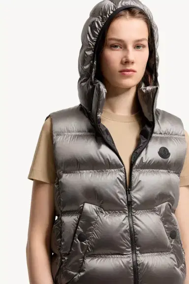 Moncler Fluidite Hooded Down Vest | Thumbnail 7 Moncler Fluidite Hooded Down Vest | Thumbnail 7