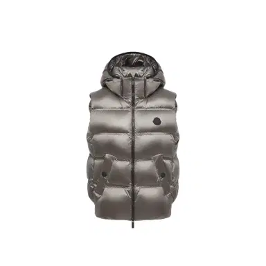 Moncler Fluidite Hooded Down Vest | Thumbnail 1 Moncler Fluidite Hooded Down Vest | Thumbnail 1