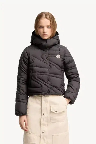 Moncler Leona 2-in-1 Hooded Short Down Jacket | Thumbnail 5 Moncler Leona 2-in-1 Hooded Short Down Jacket | Thumbnail 5