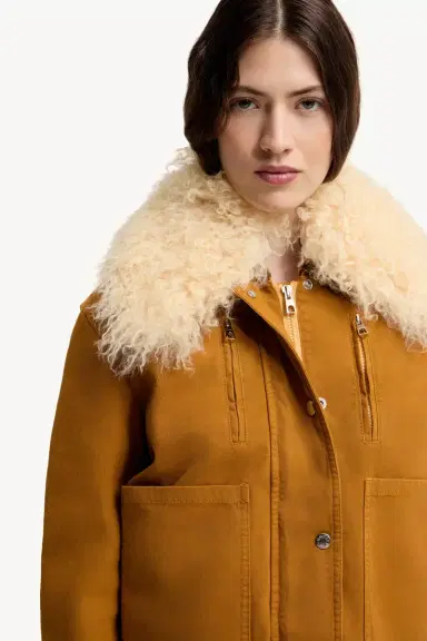 Moncler Gravio Shearling-trimmed Short Down Jacket | Thumbnail 7 Moncler Gravio Shearling-trimmed Short Down Jacket | Thumbnail 7