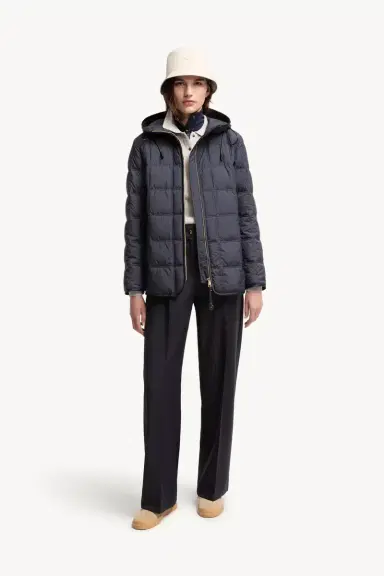 Moncler Cygnet Hooded Short Down Jacket | Thumbnail 3 Moncler Cygnet Hooded Short Down Jacket | Thumbnail 3