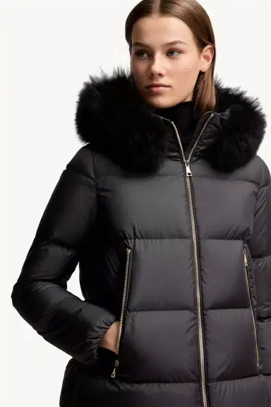 Moncler Laichefur Shearling-trimmed Short Down Jacket | Thumbnail 8 Moncler Laichefur Shearling-trimmed Short Down Jacket | Thumbnail 8