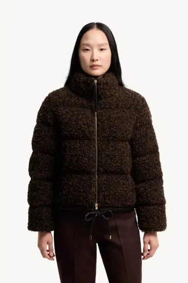 Moncler Trascendance Tweed Short Down Jacket | Thumbnail 5 Moncler Trascendance Tweed Short Down Jacket | Thumbnail 5