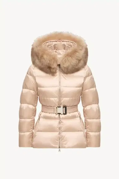 Moncler Cupidones Hooded Shearling-trimmed Short Down Jacket | Thumbnail 2 Moncler Cupidones Hooded Shearling-trimmed Short Down Jacket | Thumbnail 2