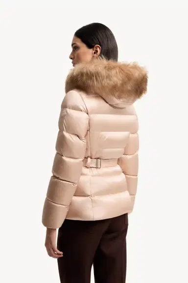 Moncler Cupidones Hooded Shearling-trimmed Short Down Jacket | Thumbnail 6 Moncler Cupidones Hooded Shearling-trimmed Short Down Jacket | Thumbnail 6