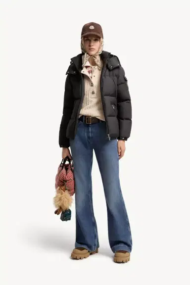 Moncler Fourmines Hooded Short Down Jacket | Thumbnail 3 Moncler Fourmines Hooded Short Down Jacket | Thumbnail 3