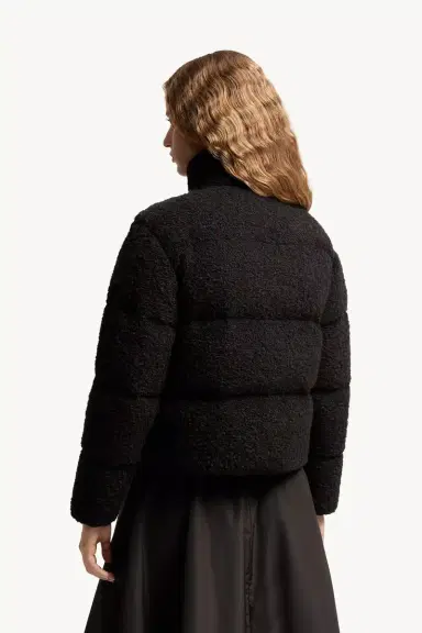 Moncler Nitidule Bouclé Short Down Jacket | Thumbnail 6 Moncler Nitidule Bouclé Short Down Jacket | Thumbnail 6