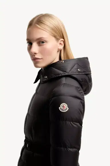 Moncler Boedic Hooded Shearling-trimmed Long Down Jacket | Thumbnail 4 Moncler Boedic Hooded Shearling-trimmed Long Down Jacket | Thumbnail 4