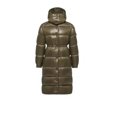 Moncler Cavettaz Hooded Long Down Jacket | Thumbnail 1 Moncler Cavettaz Hooded Long Down Jacket | Thumbnail 1
