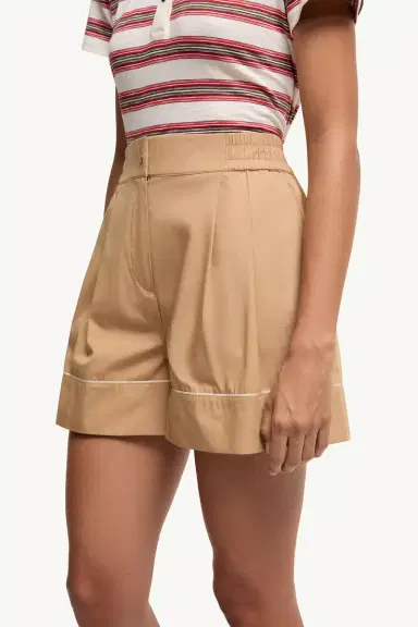 Moncler Tailored Cotton Blend Shorts | Thumbnail 4 Moncler Tailored Cotton Blend Shorts | Thumbnail 4