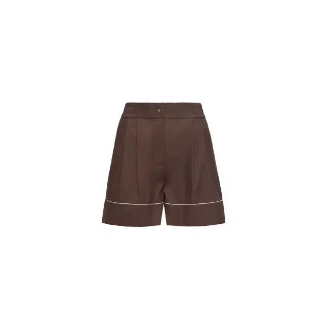 Tailored Cotton Blend Shorts Tailored Cotton Blend Shorts