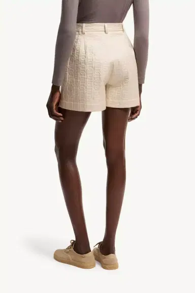 Moncler Leather Logo Shorts | Thumbnail 6 Moncler Leather Logo Shorts | Thumbnail 6