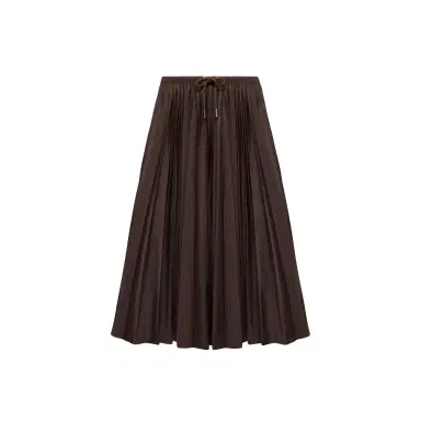 Moncler Pleated Midi Skirt | Thumbnail 1 Moncler Pleated Midi Skirt | Thumbnail 1