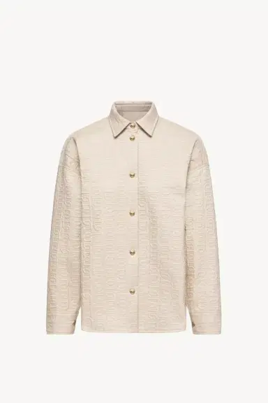 Moncler Chain Quilted Padded Shirt Jacket | Thumbnail 2 Moncler Chain Quilted Padded Shirt Jacket | Thumbnail 2