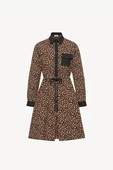 Moncler Printed Corduroy Dress | Thumbnail 2 Moncler Printed Corduroy Dress | Thumbnail 2