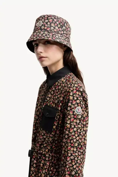 Moncler Printed Corduroy Dress | Thumbnail 4 Moncler Printed Corduroy Dress | Thumbnail 4
