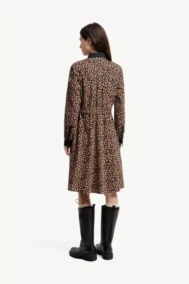Moncler Printed Corduroy Dress | Thumbnail 6 Moncler Printed Corduroy Dress | Thumbnail 6