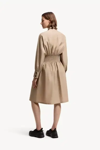 Moncler Cotton Nylon Shirt Dress | Thumbnail 6 Moncler Cotton Nylon Shirt Dress | Thumbnail 6