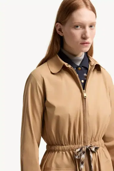 Moncler Cotton Blend Knee-length Dress | Thumbnail 7 Moncler Cotton Blend Knee-length Dress | Thumbnail 7