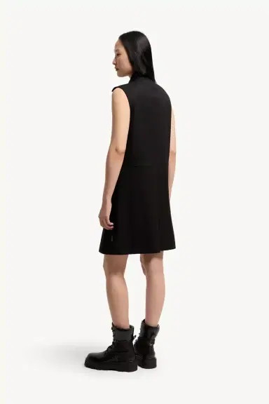 Moncler Wool Gabardine Shirt Dress | Thumbnail 5 Moncler Wool Gabardine Shirt Dress | Thumbnail 5