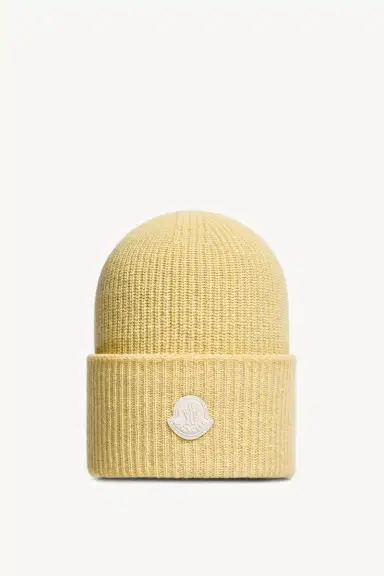Moncler Wool & Cashmere Blend Beanie | Thumbnail 2 Moncler Wool & Cashmere Blend Beanie | Thumbnail 2