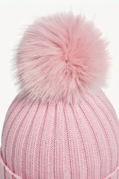 Moncler Wool Beanie With Pom Pom | Thumbnail 6 Moncler Wool Beanie With Pom Pom | Thumbnail 6