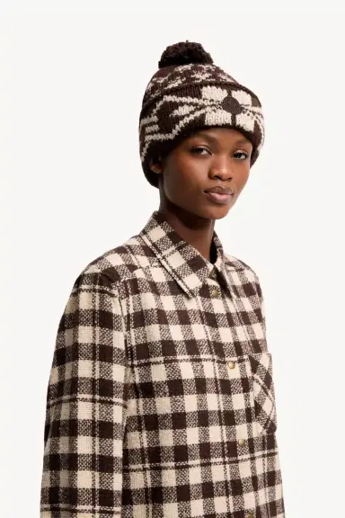 Moncler Jacquard Knit Beanie | Thumbnail 3 Moncler Jacquard Knit Beanie | Thumbnail 3