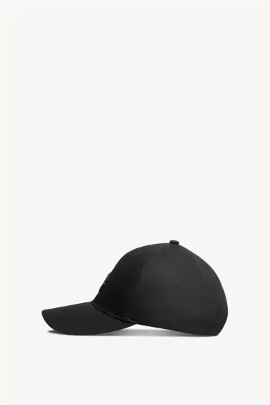 Moncler Silicone Logo Cotton Baseball Cap | Thumbnail 4 Moncler Silicone Logo Cotton Baseball Cap | Thumbnail 4
