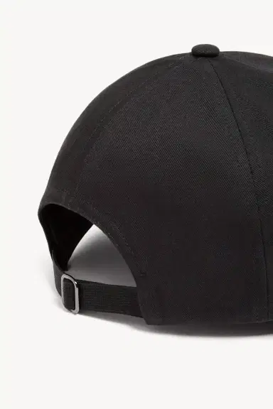 Moncler Silicone Logo Cotton Baseball Cap | Thumbnail 5 Moncler Silicone Logo Cotton Baseball Cap | Thumbnail 5